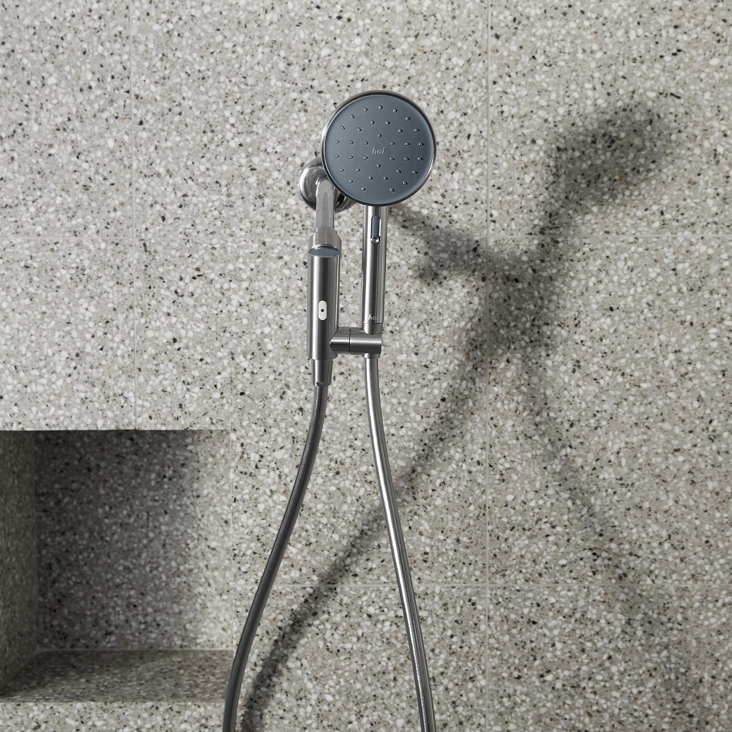 Charcoal_05_2.5gal/min showerhead | Shower Head With Hose | GetHai