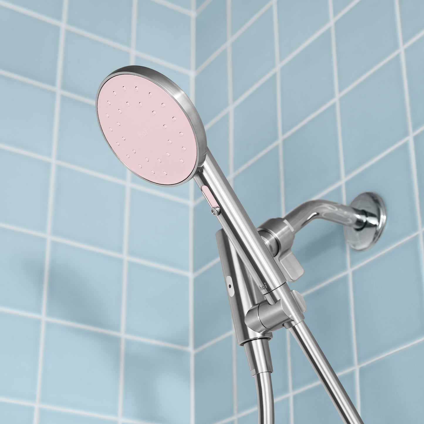 RoseQuartz_03_1.8gal/min showerhead | Shower Head with Hose | GetHai 