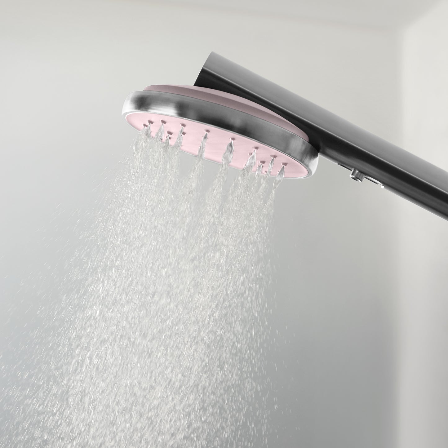 RoseQuartz_04_1.8gal/min Showerhead | Handheld Shower Head | GetHai 