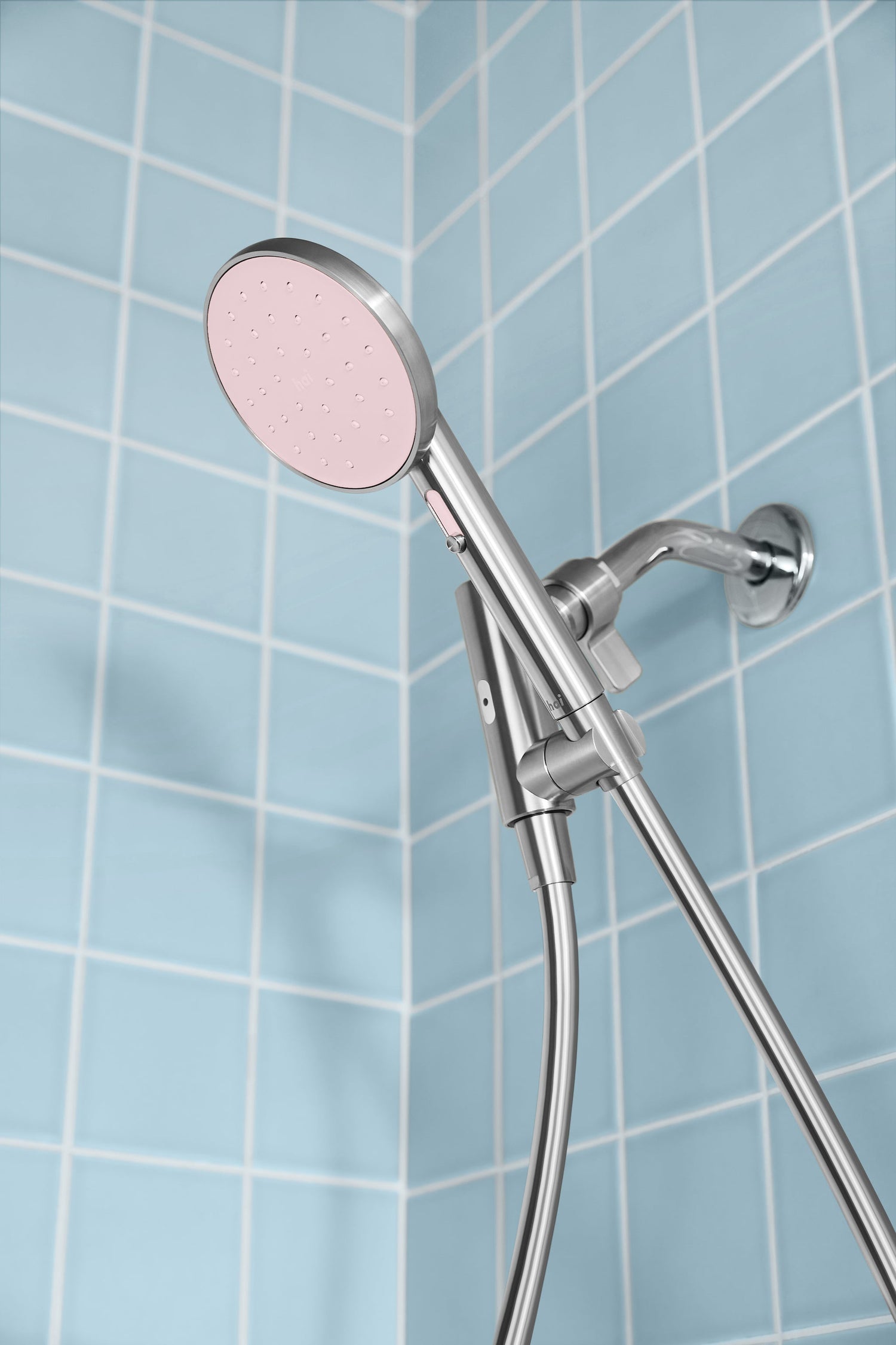 Rose Quartz Smart Showerhead | Water Saving Showerhead | Hai