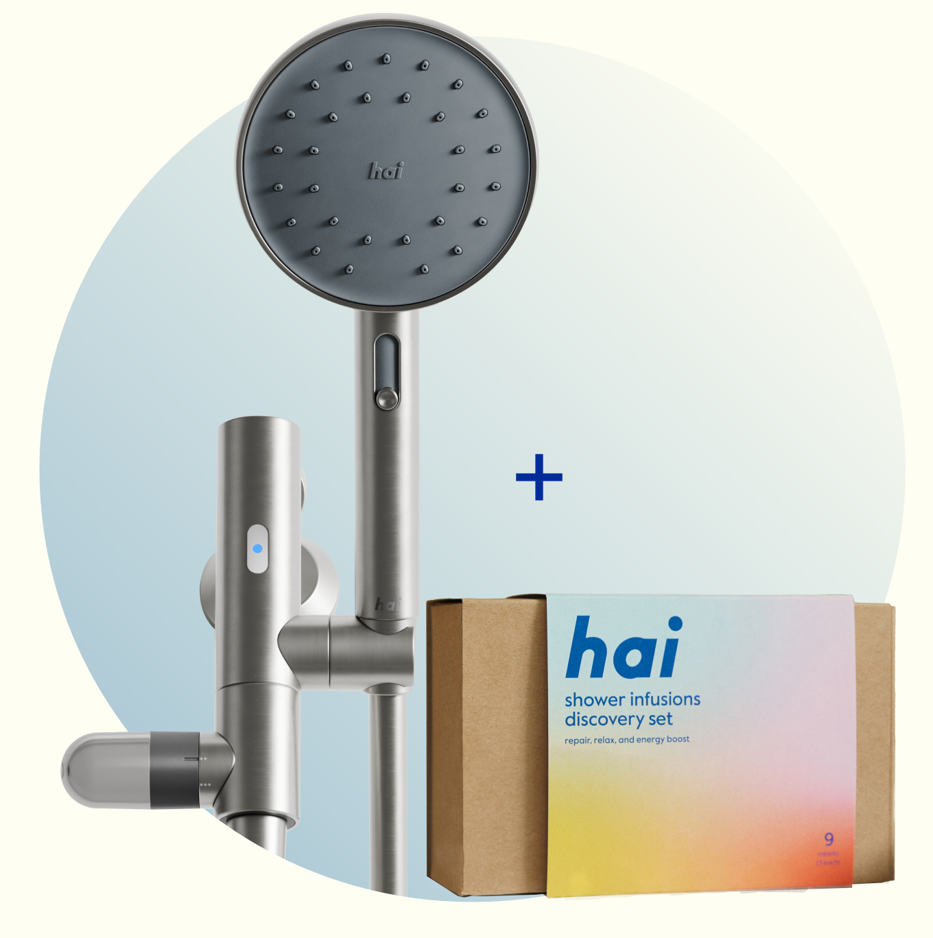 Charcoal Smart Showerhead | Showerhead | GetHai 